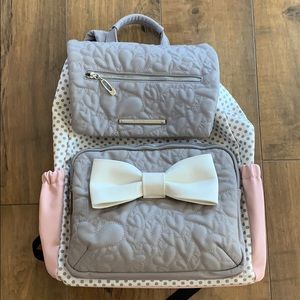 Betsey Johnson Polka-dot Backpack